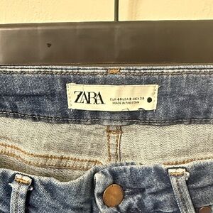 Zara Sky Blue Denim Jeans size 8